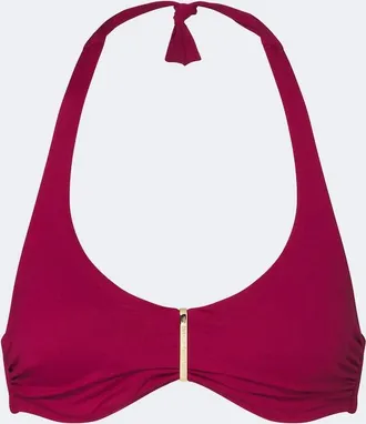 Melissa Odabash Provence gathered bikini top