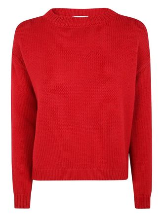base Maglione girocollo - Rosso