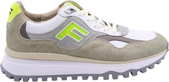 Floris Van Bommel De Gripper 01.28 - Heren - Sneakers - Beige - 41 EU - Leer - Schoenen