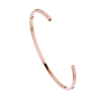 Lily & Roo Rose Gold Thin Engraved Bangle