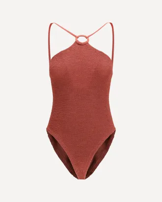 Hunza G Jasmine Swimsuit with tonal hoop Female UNI
