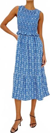 Rails Rialto Midi Dress In Blue Ikat