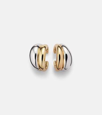 Jennifer Fisher Chavez gold and rhodium-plated ear cuffs