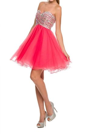 Nox Anabel Spandex Sleeveless Dress In Rose