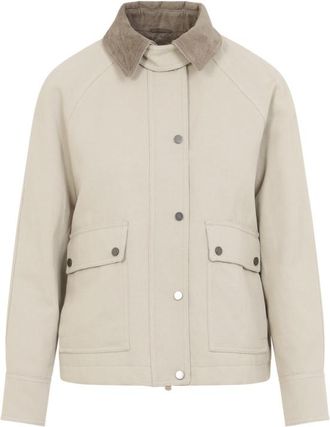 Brunello Cucinelli Beige Outerwear Jacket
