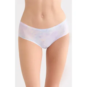 Chantelle Soft Stretch Seamless Hipster Panties in Lilac Orchids at Nordstrom