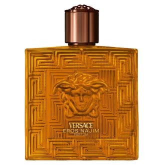 Versace Mens Eros Najim Eau de Parfum Spray 200ml - Captivating Fragrance Experience - Yellow - One Size