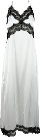 Msgm Damesjurk - Dames - Casual kleedjes - Wit - M - Polyester - Kleedjes