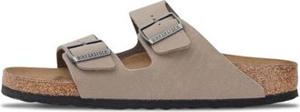 Birkenstock Arizona Bfbc Narrow Fit - Heren - Sandalen - Beige - 45 EU - Leer - Schoenen