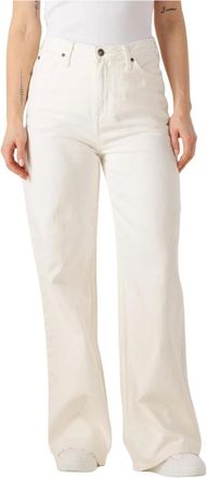 Lee Dames, Jeans, Beige, Maat: W32