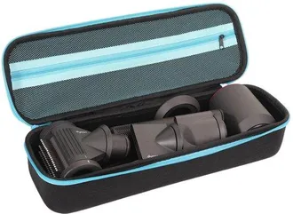 OEM Estuche De Transporte / Bolsa De Viaje / Bolsa De Almacenamiento / Funda Protectora Apta Para Secador Pelo Dyson Bolsa Vac&iacute;a, Gris Negro, Belle