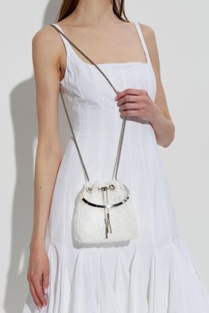 Jimmy Choo London Bon Bon Handbag, Womens, White