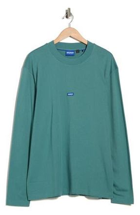HUGO BOSS Nilongti Crewneck Sweatshirt in Medium Green at Nordstrom Rack, Size Xx-Large