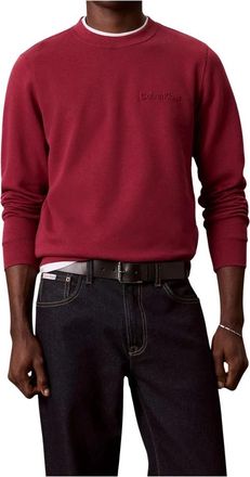 Calvin Klein Fleece SPW Graphic CN Swts - Heren - Sweatshirts - Rood - S - Hoodies & sweatvesten