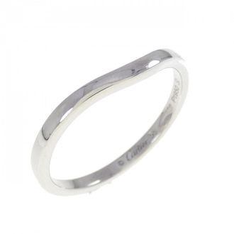 Cartier Platinum Platinum 950 Band Ring (Pre-Owned)