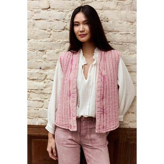 La petite &eacute;toile Mouwloos gewatteerd jasje, VIVIE