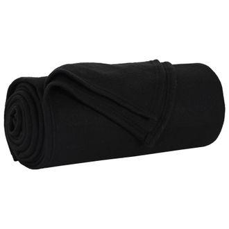 vidaXL Mantitas De Sof&aacute; 24 Pcs Negro 170 X 130 Cm Lana Vidaxl