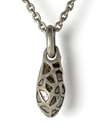 Parts Of Four Chrysalis sterling silver necklace - unisex - Diamond/Sterling Silver - One Size