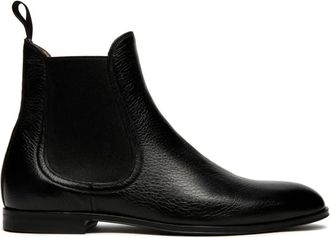 Bally Westminster Chelsea boots - men - Fabric/Deer Skin/Nylon/Calf Leather - 40 - Black