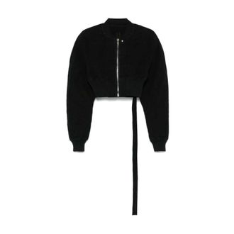 Rick Owens Dames, Jassen, Zwart, Maat: M Katoen