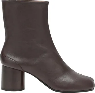 Maison Margiela Schoenen, Dames, Bruin, 39 EU, Enkellaarsjes
