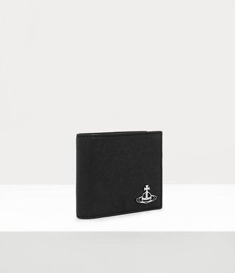 Vivienne Westwood Man. Wallet With Coin Pocket Polycotton Black One Size Unisex