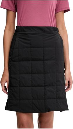 Jack Wolfskin Winterdune Skirt - Dames - Korte rokken - Zwart - M - Wol - Rokken