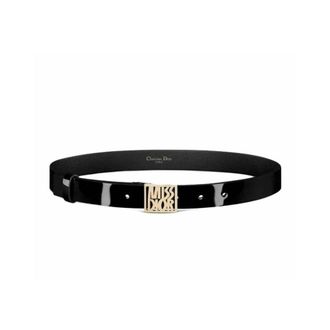 Dior Dames, Accessoires, Zwart, Maat: 75 CM Leer