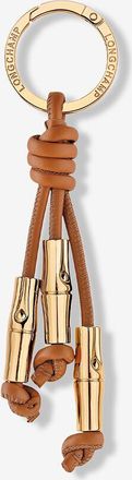 Longchamp Schlüsselanhänger aus Leder Le Roseau