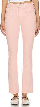 Mother The Insider Hover Jean In Peach Parfait
