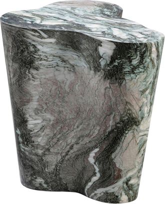 TOV Furniture Tov Furniture Slab Faux Marble Tall Side Table