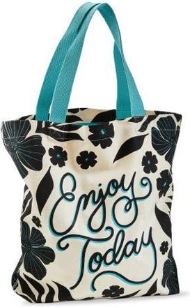 Tag Enjoy Today Tote Aqua Cotton Everyday at Nordstrom