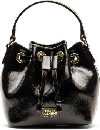 Frances Valentine Minnie Leather Bucket Bag in Black at Nordstrom