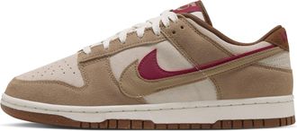 Nike (WMNS) Nike Dunk Low SE Double Swoosh - Khaki Team Red JA4405-161