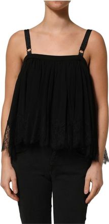 Dolce & Gabbana Donna, Top, Nero, S, new