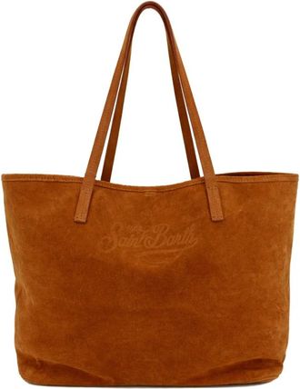 MC2 Saint Barth Shop Bag - Dames - Shoppers - Bruin - ONE Size - Leer - Tassen