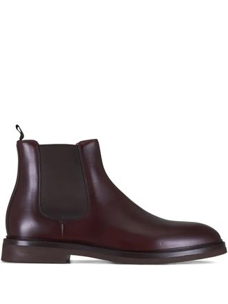 Brunello Cucinelli calfskin chelsea boots - Brown