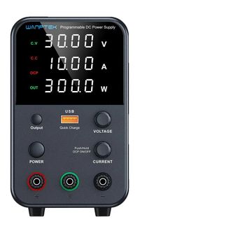 OEM Fuente De Alimentaci&oacute;n De Cc Wanptek, Salida De 30 V 10 A, Regulaci&oacute;n De Voltaje Ajustable
