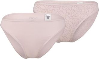 Stoic TrosaSt. Brief 2-Pack Kunstfaserunterw&auml;sche f&uuml;r Damen | rosa