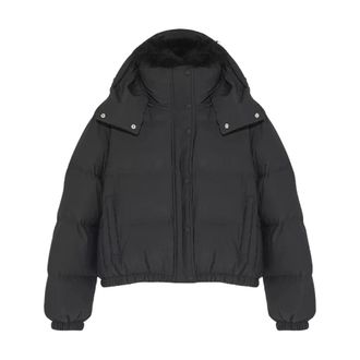 Yves Salomon Mujer, Chaquetas, Negro, Talla: L