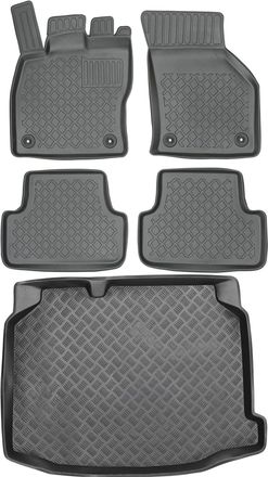 OEM Juego De Alfombrillas Para Coche Y Maletero Para Seat Le&oacute;n Iii Sc Hatchback (2013-2020)