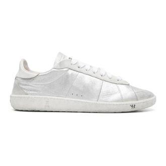 Patrizia Pepe Patrizia Pepe, Sneakers, female, Gray, Size: 10 US Silver Metallic Sneakers