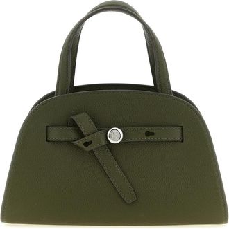 Tory Burch Romy Small Shoulder Bag - Dames - Handtassen - Groen - ONE Size - Leer - Tassen