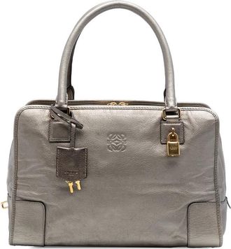 Loewe Pre-owned LOEWE Metallic Goatskin Amazona 36 Ladies KJOH8G4ZZLU57IX5