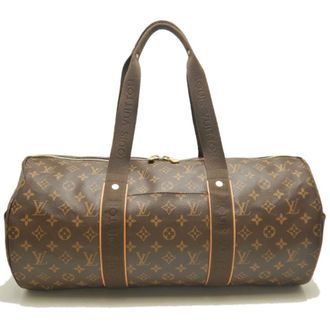 Louis Vuitton Monogram Brown Pvc Boston Bag (Pre-Owned)