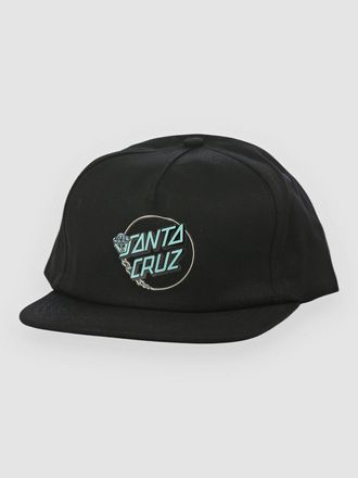 Santa Cruz Winkowski Ufo Dot Snapback Cap schwarz