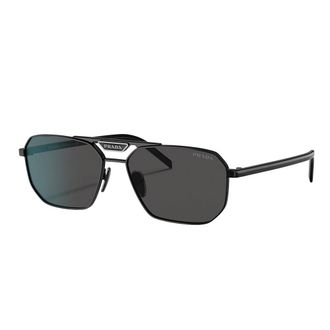 Prada PR 58YS 1AB5S0 57mm Unisex Rectangle Sunglasses