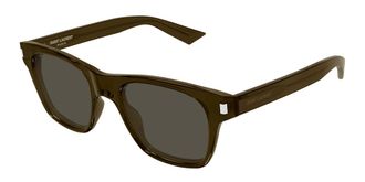 Saint Laurent SL 875 004 Mens Sunglasses Brown Size 50 - Free RX Lenses - Free RX Lenses