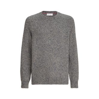 Brunello Cucinelli Heren, Truien, Grijs, Maat: L