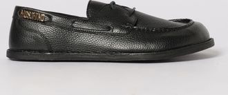 Moschino Mocassino da barca Moschino Couture in pelle a grana